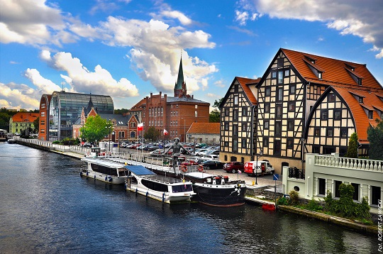 Bydgoszcz - pittoreske stad aan de rivier
