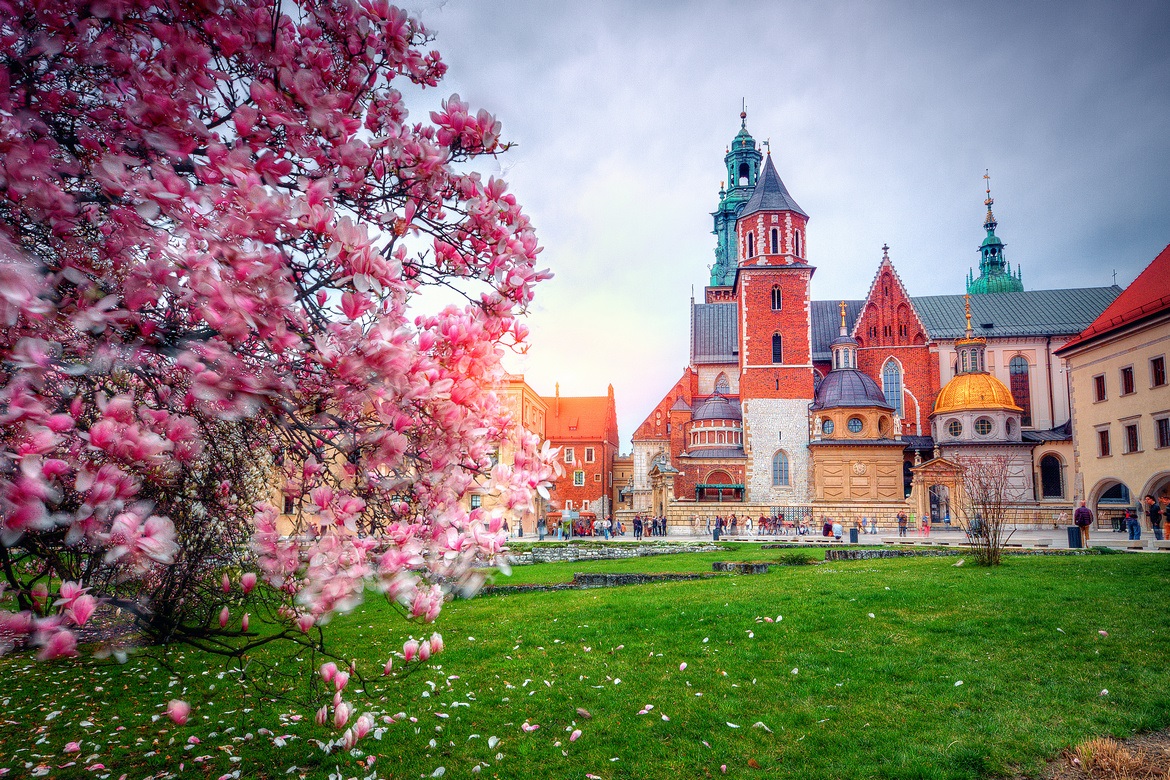 Gamla stan i Krakow